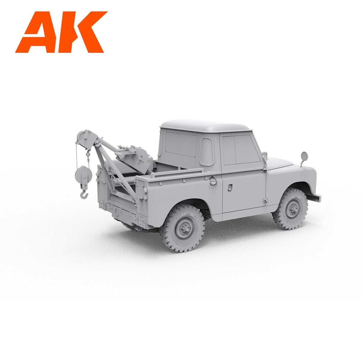 AK Interactive AK35014 LAND ROVER 88 SERIES IIA CRANE-TOW TRUCK 1/35 – image 8