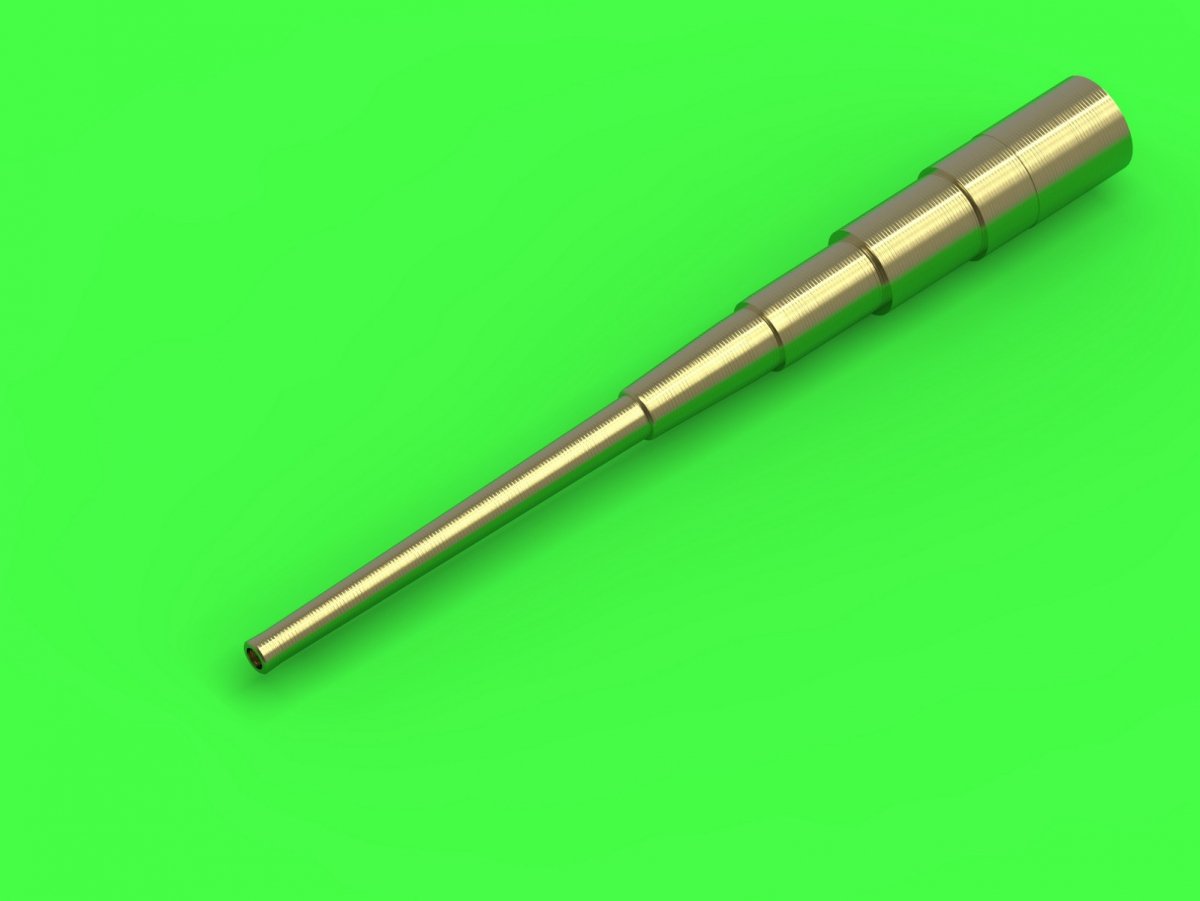 Master SM-700-055 German 8.8cm/45 (3.4in) SK L/45 gun barrels (16 pcs.) - used on many German ships of WWI (1/700)