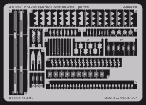 Eduard 32107 F-18 armament 1/32 ACADEMY – image 2