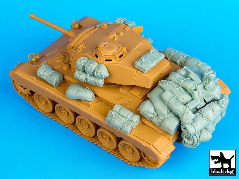 Black Dog T35070 M24 Chaffe accessories set 1/35 – image 4