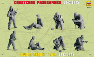 Zvezda 3643 Soviet Reconnaissance Team 1943 - 1945 1/35 – image 2