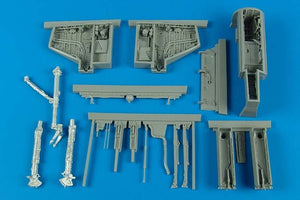 Aires 2172 A-4E/F Skyhawk wheel bay &amp;amp; gun bay 1/32 Trumpeter