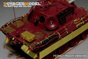 Voyager Model PE35927 WWII German Panther A Late Version For MENG TS-035 1/35 – immagine 8