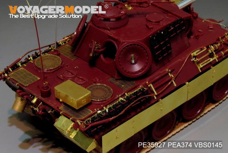 Voyager Model PE35927 WWII German Panther A Late Version For MENG TS-035 1/35 – immagine 8