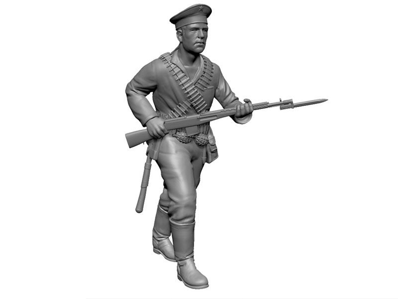 Zvezda 6146 Soviet Naval Infantry (Art of Tactic) 1/72 – Bild 3
