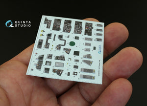Quinta Studio QD48070 F-14D 3D-Printed &amp;amp; colored Interior on decal paper (for Tamiya kit) 1/48 – image 5