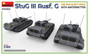 Mini Art 35362 StuG III Ausf. G FEB 1943 ALKETT PROD. WITH WINTERKETTEN 1/35 – image 5