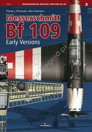 Kagero 96003 Messerschmitt Bf 109 Early Versions EN