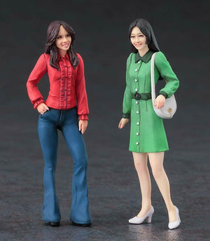 Figurine Hasegawa FC06 (29106) Filles des années 70, échelle 1/24 – image 2