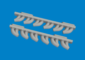 Eduard 6481050 P-39 exhaust stacks rounded PRINT ARMA HOBBY 1/48 – image 3