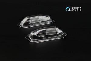 Quinta Studio QC48001-S Yak-3 vacuformed clear canopy 1 pcs (for 4814 Zvezda kit) 1/48 – image 5