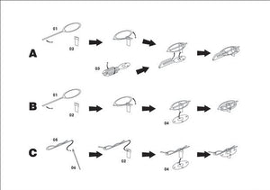 KA Models KA-24004 Hood Pin Etched part (pins) 1/24 – Bild 3