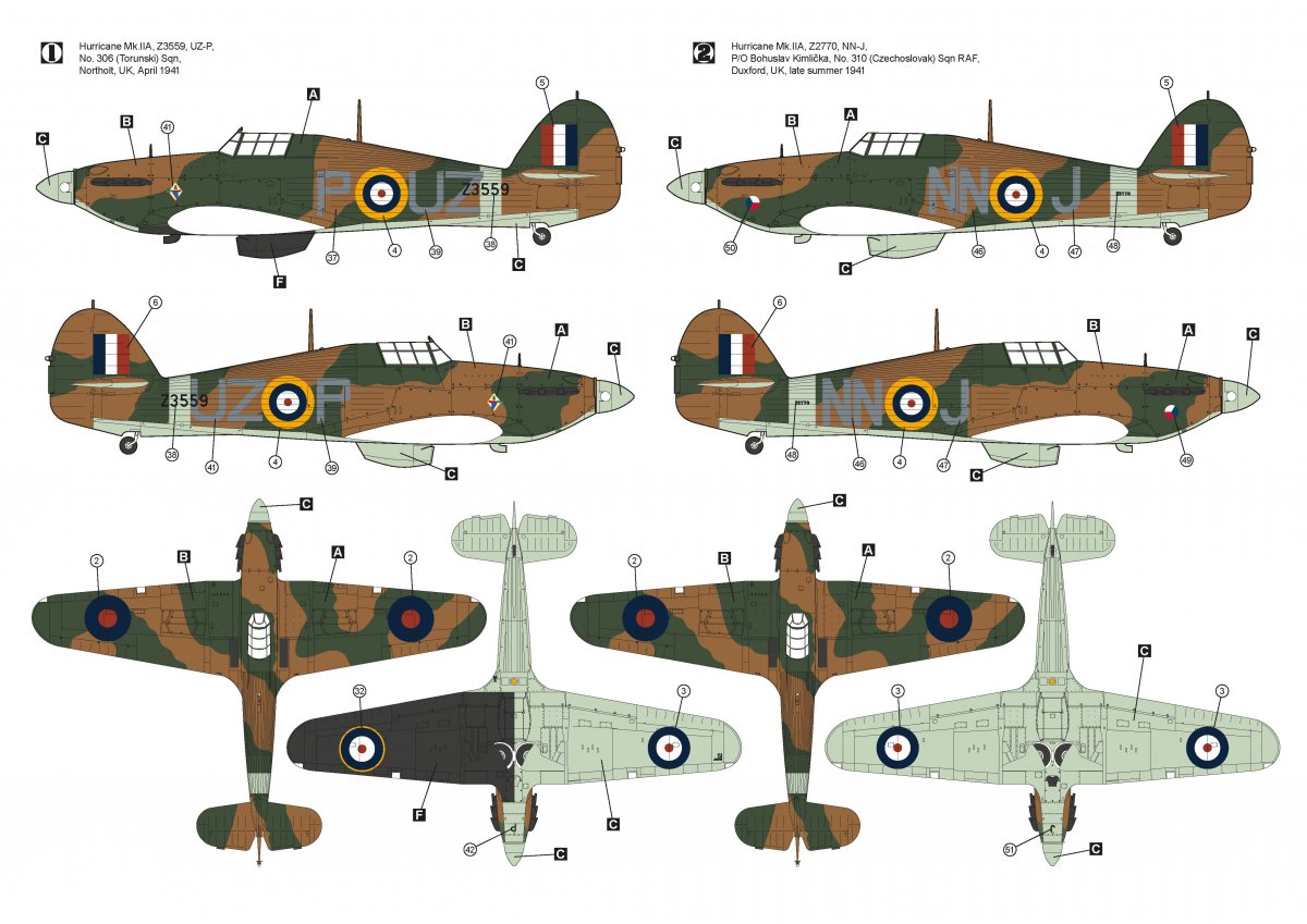 Hobby 2000 48015 Hawker Hurricane Mk.IIA 1/48 – Bild 3