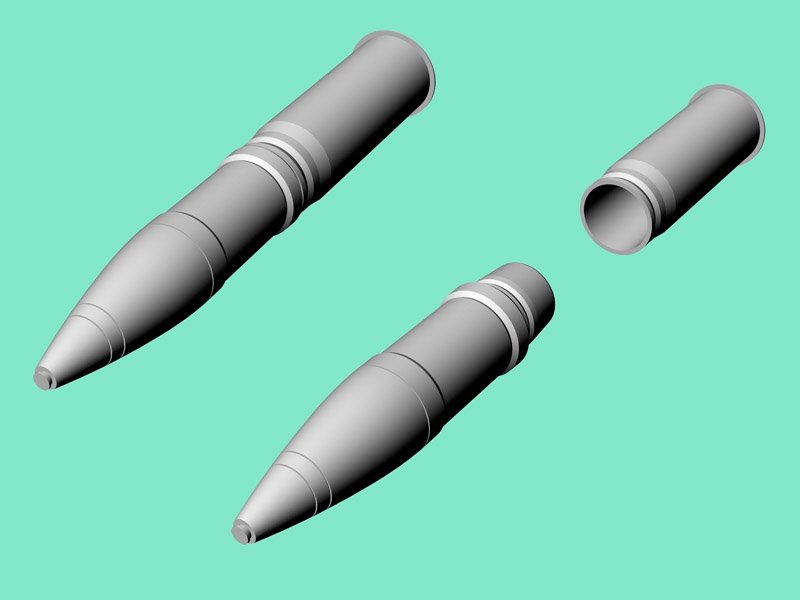 Eureka XXL AB-354 7.5 cm Ammo for Kw.K.37/Stu.K.37 (1/35) – immagine 3