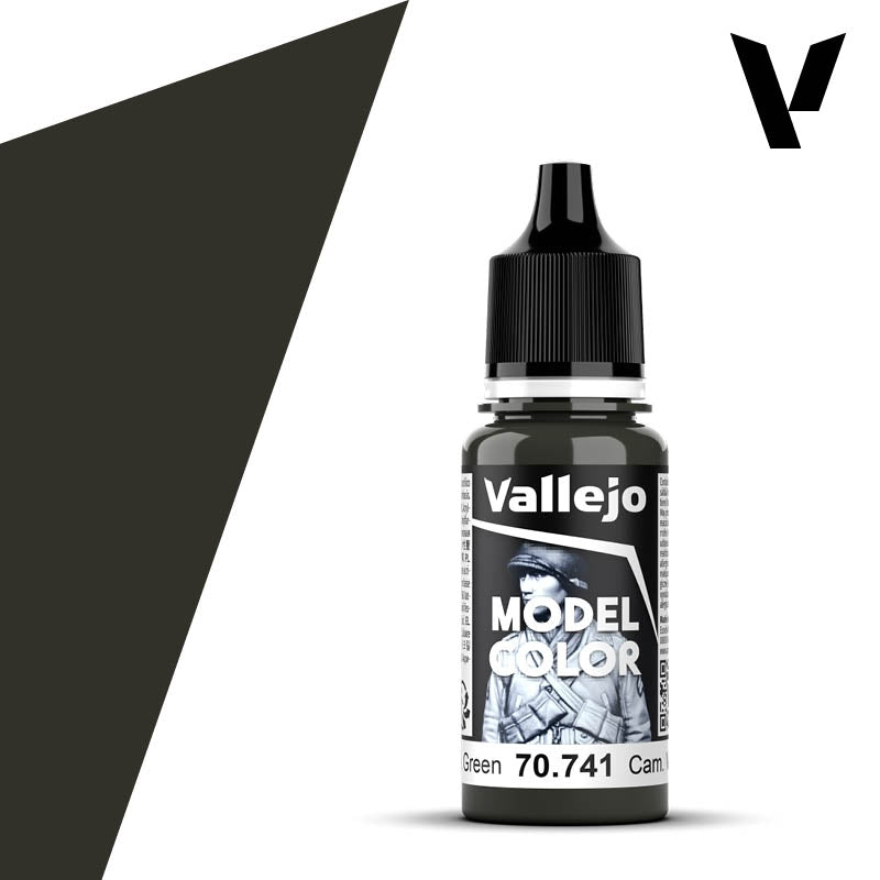 Vallejo 70741 Camouflage Black Green - Model Color 18ml