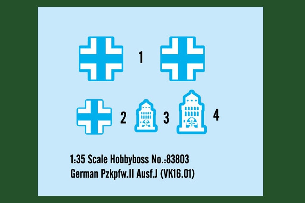 Hobby Boss 83803 German Pzkpfw.II Ausf.J VK16.01 1/35 – image 3