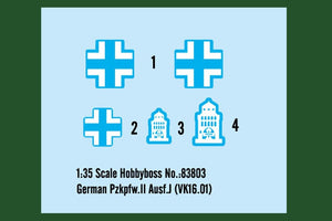 Hobby Boss 83803 German Pzkpfw.II Ausf.J VK16.01 1/35 – image 3