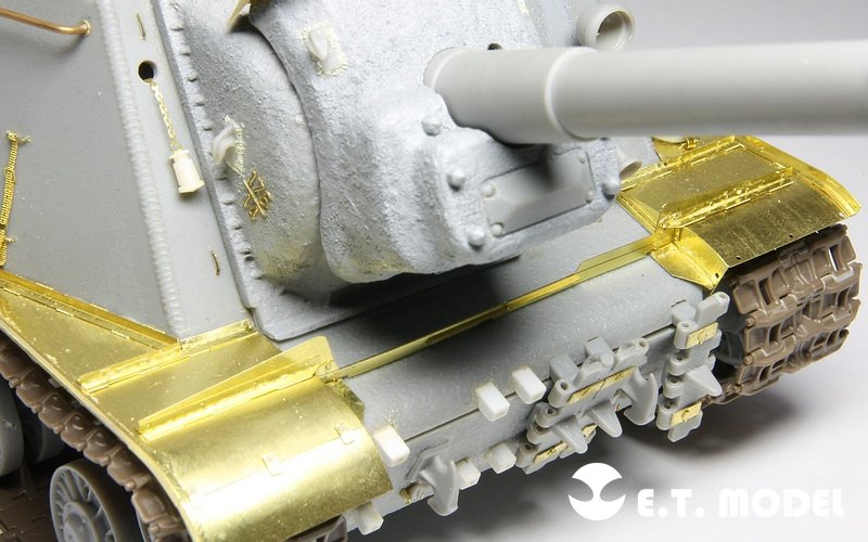 ET Model E35-019 WWII Soviet JSU-152/JSU-122 Fender (For DRAGON Kit) (1/35) – immagine 2