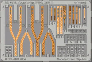 Eduard 32528 Seatbelts RFC WWI 1/32