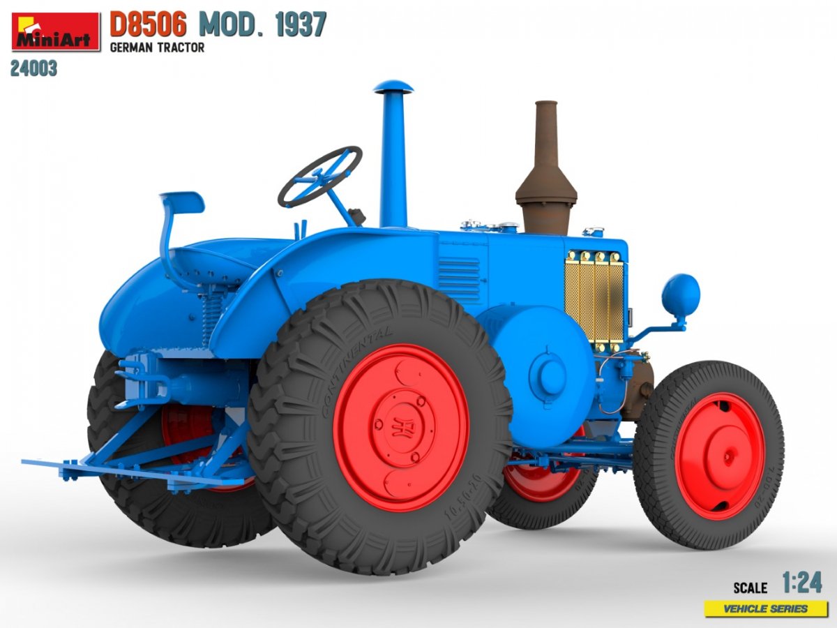 MiniArt 24003 GERMAN TRACTOR D8506 MOD. 1937 1/24 – obrázek 10