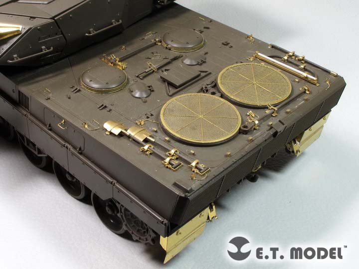 ET Model EA35-115 German Leopard 2 A5/6 MBT Engine &amp;amp; Turret Rack Grills For TAMIYA Kit 1/35 – image 3