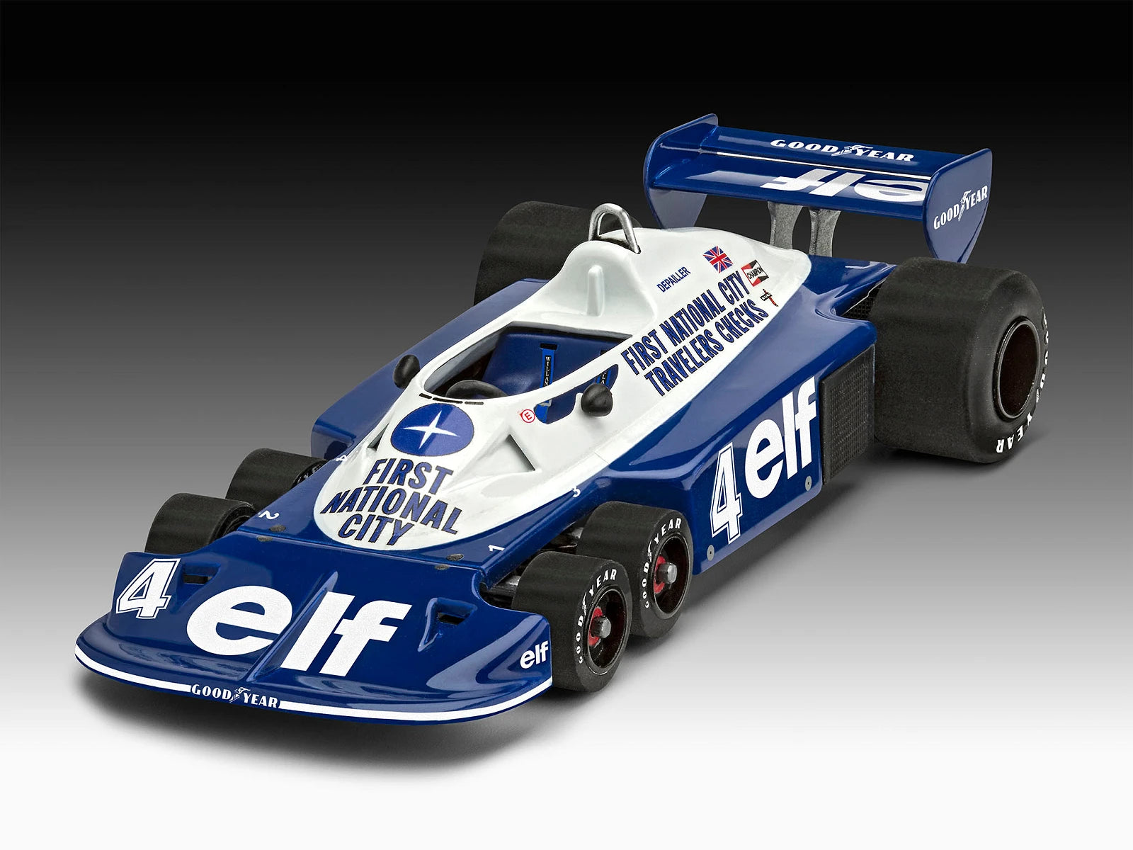 Revell 77741 Starter Kit Tyrrell P34/2 6-Wheeler 1/32 – Bild 2