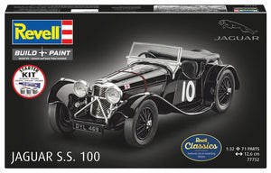 Revell 77752 Starter Kit Jaguar SS 100 1/32
