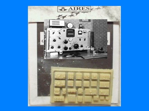 Aires 7047 German aircrafts radio set 1/72