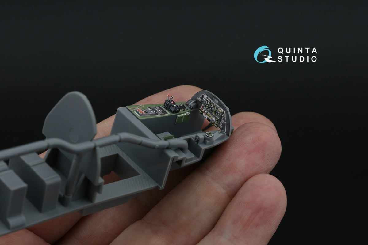 Quinta Studio QD+48555 Bristol Beaufighter NF.Mk.VI 3D-Printed &amp;amp; colored Interior on decal paper (Tamiya) (with 3D-printed resin parts) 1/48 – immagine 12