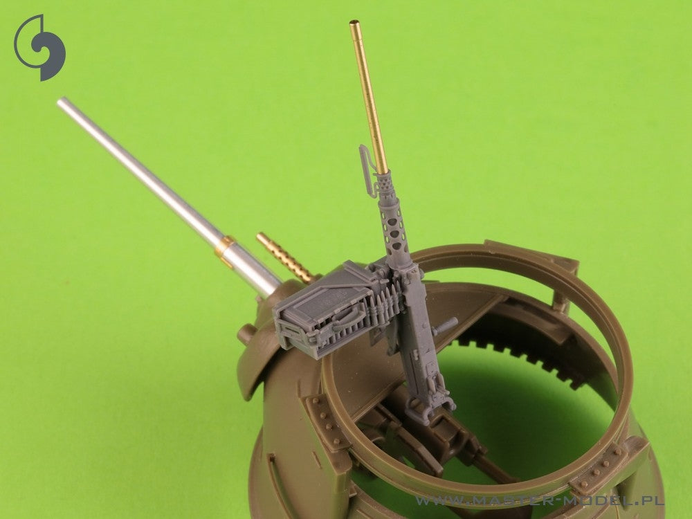 Master GM-35-073 Browning M2HB .50 cal (12.7mm) - for mounting on M49 ring (carriage D40721 / cradle D40733 / case D40731 or D90078) 1/35 – image 8