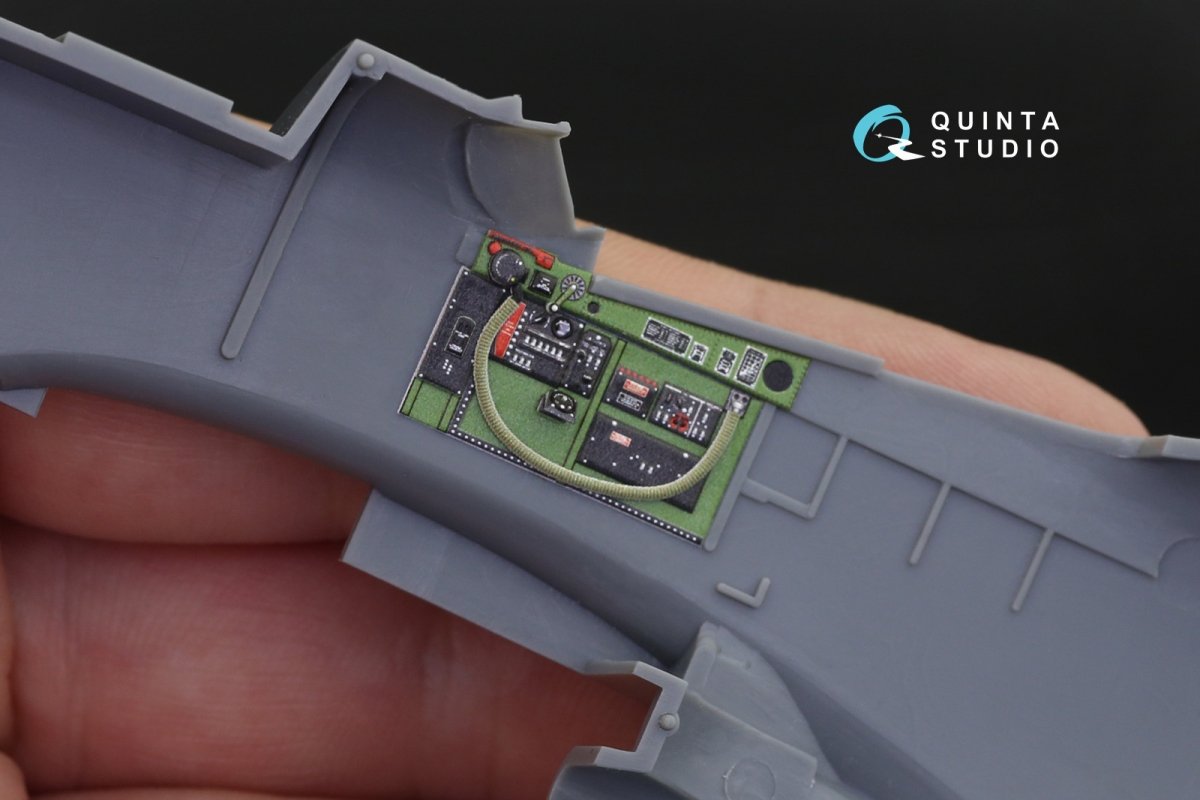 Quinta Studio QD48253 P-51D 3D-Printed &amp;amp; colored Interior on decal paper (Tamiya) 1/48 – Bild 3
