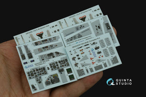 Quinta Studio QD32227 MiG-29UB 3D-Printed &amp;amp; colored Interior (Trumpeter) 1/32 – immagine 4