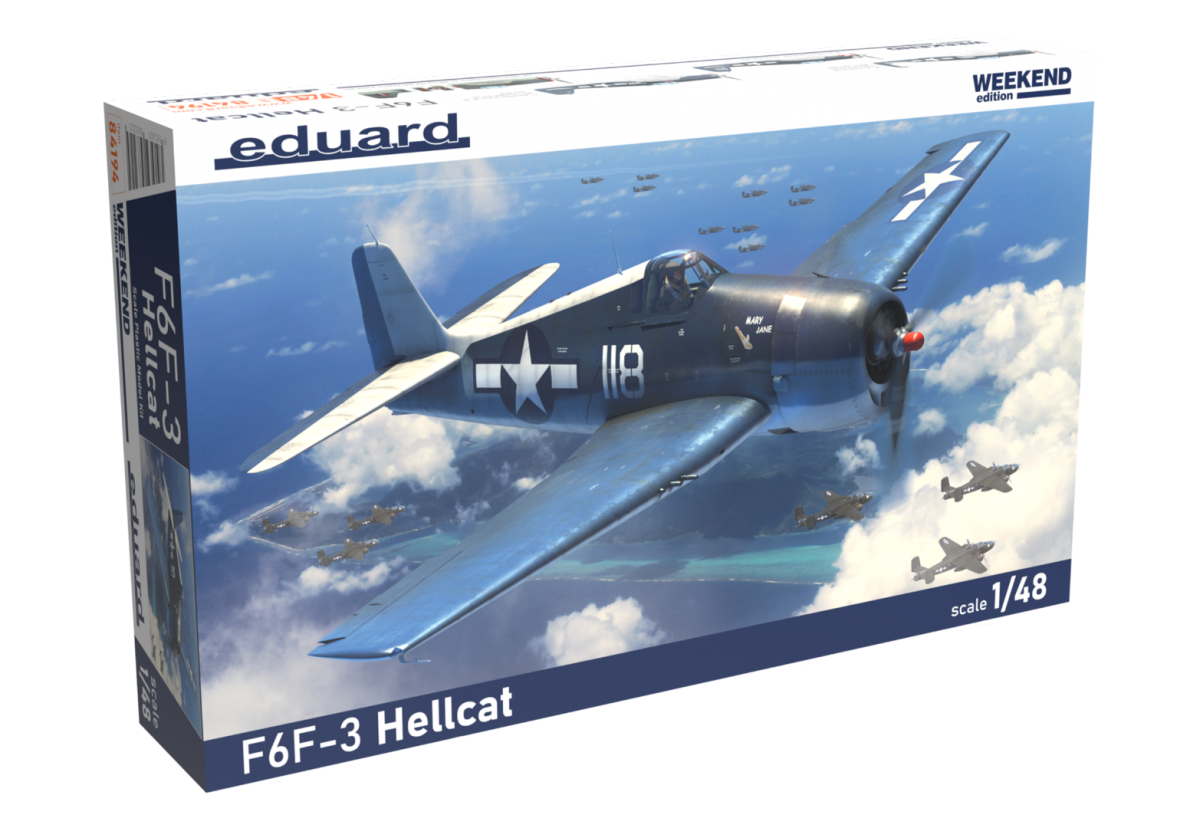 Eduard 84194 F6F-3 Hellcat Weekend Edition 1/48 – obrázek 2