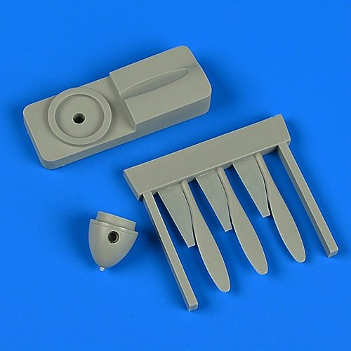 Hélice Quickboost QB72563 Yak-3 avec outil pour maquette Zvezda/Hasegawa au 1/72