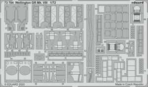 Eduard 73704 Wellington GR Mk. VIII for Airfix 1/72 – immagine 2
