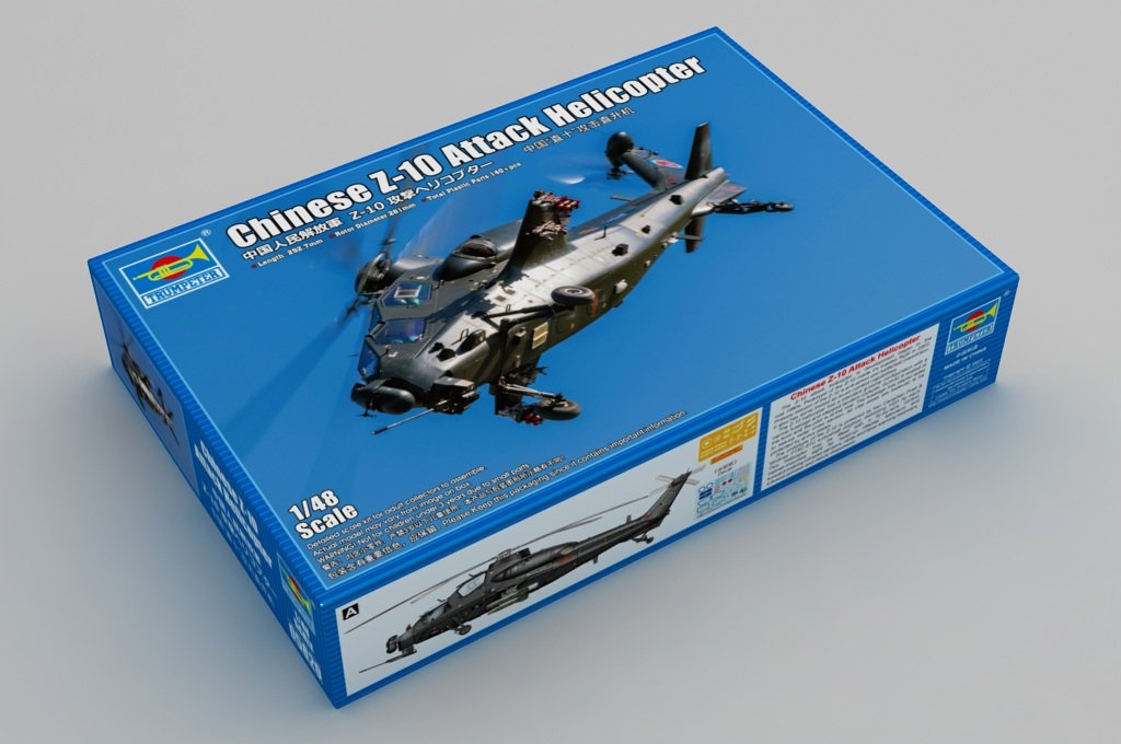 Trumpeter 05820 Chinese Z-10 Attack Helicopter 1/48 – image 2