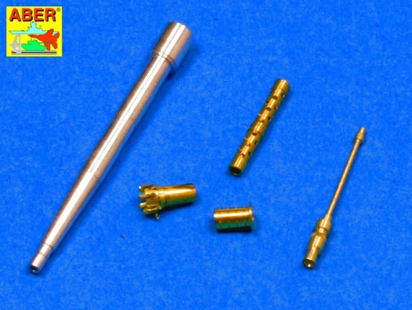 Aber 24T02 Barrel Set for Pz.Kpfw. II, Ausf. F Tank (1/24)
