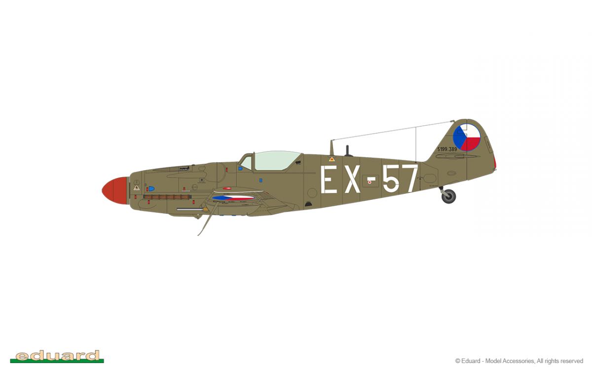 Eduard 70151 Avia S-199 bubble canopy 1/72 – obrázek 11