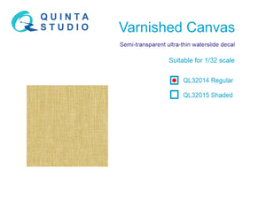 Quinta Studio QL32014 Varnished Canvas, regular 1/32