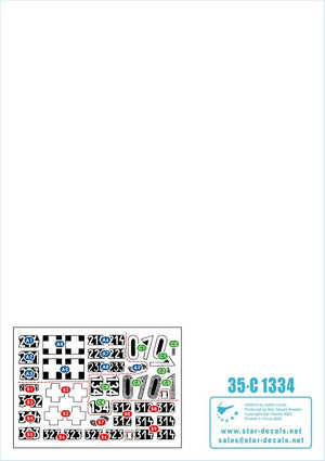 Star Decals 35-C1334 Tiger I. sPzAbt 502 # 2. Initial / Early / Mid production Tigers 1943-44. 1/35 – Bild 3