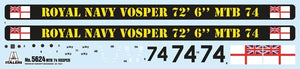 Italeri 5624 Vosper 74 Torpedo Boat with crew (7 FIGURES &amp;amp; ACCESSORIES INCLUDED) 1/35 – image 3
