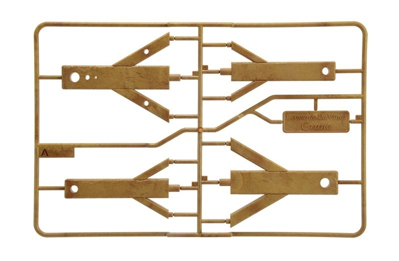 Italeri 3112 Leonardo Da Vinci Leverage Crane – image 6