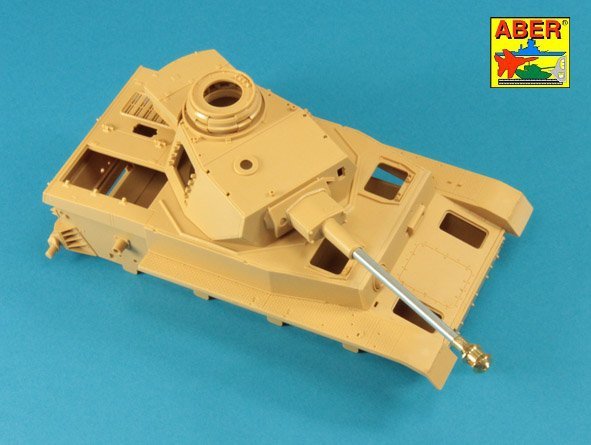 Canon allemand Aber 35L-046n de 75 mm pour Kwk 40 L/48 avec frein de bouche modèle ancien pour Pz.Kpfw. IV Ausf.G tardif - Ausf.H (1/35) – image 9