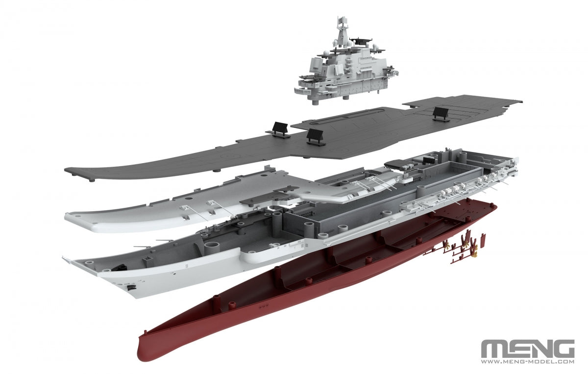 Meng Model PS-010 Aircraft Liaoning 1/700 – image 5