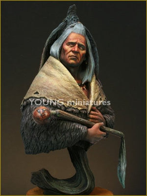Young Miniatures YH1821 Blackfoot Raven Bearer 1/10 – image 7