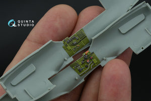 Quinta Studio QD+72212 P-40M Warhawk 3D-Printed &amp;amp; colored Interior on decal paper (Academy) (with 3D-printed resin parts) 1/72 – image 10