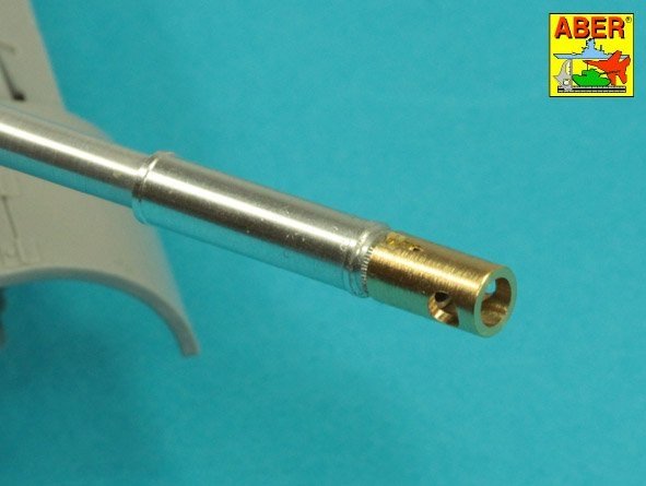 Aber 35L-284 90mm M-36 with cylindrical brake for American M47 Patton tank without mantlet cover Takom/Italeri 1/35 – imagen 5