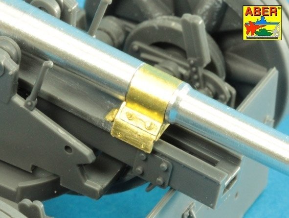 Aber 35L-328 Barrel for German 75mm PaK 40 gun without muzzle brake 1/35 – image 4