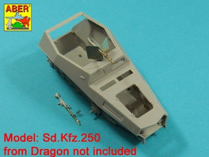 Aber 35L-169 Barrel for German MG34 rifle with armored cover 1/35 – image 7