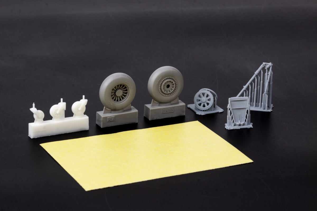 Eduard 648964 TBF/ TBM wheels w/ smooth tire ACADEMY 1/48 – image 4